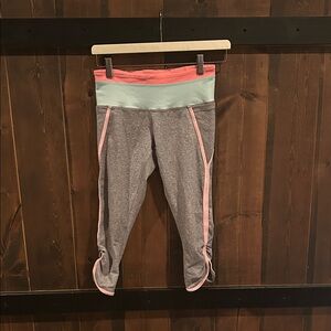 Ivivva High Waist Running Crops Girls Size 14